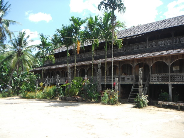 Dayak Longhouse, Mancong Village, Kalimantan
